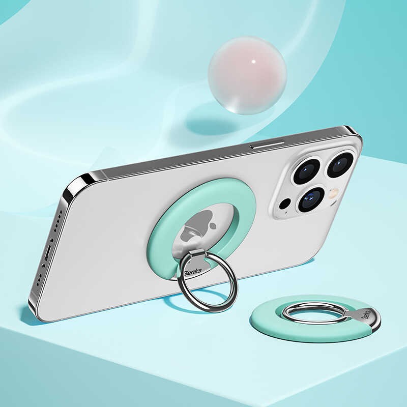 Benks L42 Magnetik Telefon Yüzük Tutucu Aparat - 7 Benks L42 Magnetik Telefon Yüzük Tutucu Aparat - 7